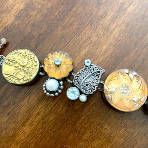 Vintage inspired Oversized bracelet